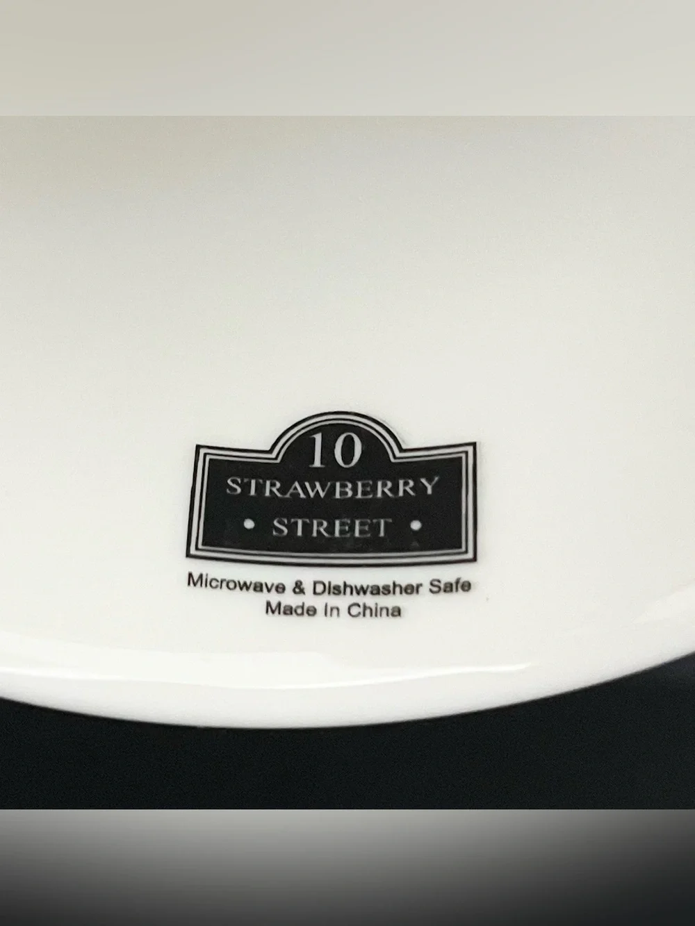 10 Strawberry Street Ceramic Cake Stand Footed Pedestal 10